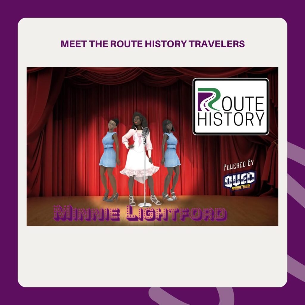 Minnie Lightford and her band from Route History