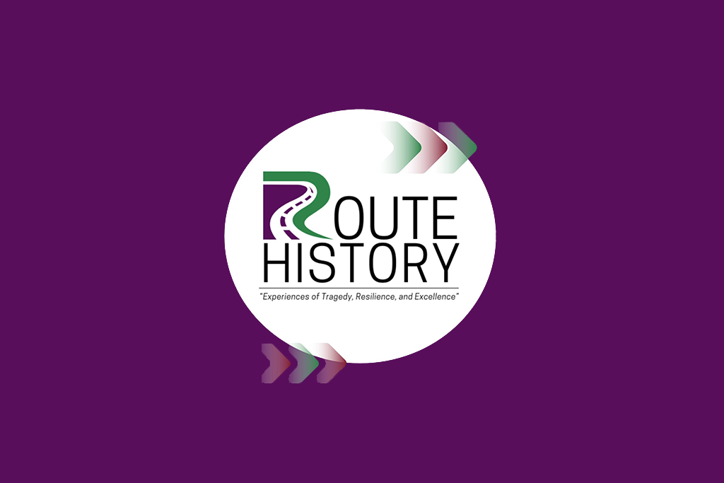 Route history logo